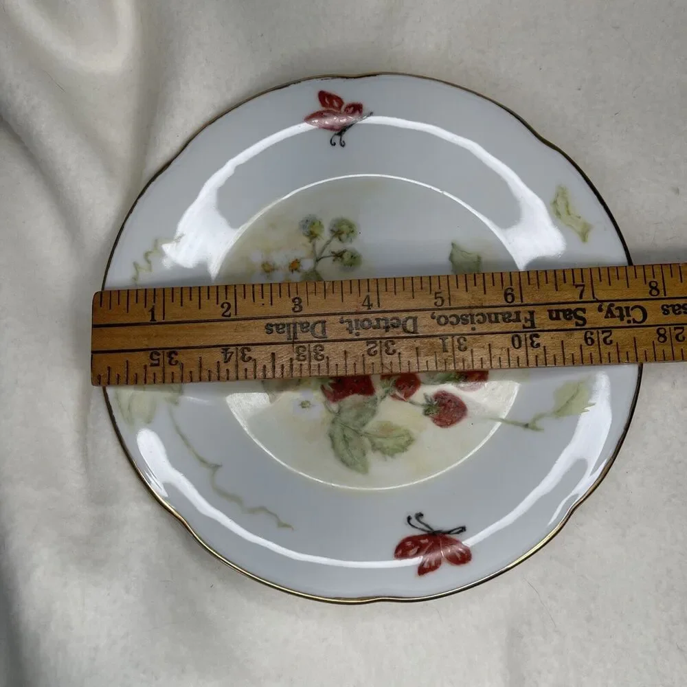 Coalport England Bone China Salad Plate, Smooth Edge 8 1/8 Inches